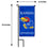 College Flags & Banners Co. Kansas Jayhawks Mini Garden and Flower Pot Flag Topper