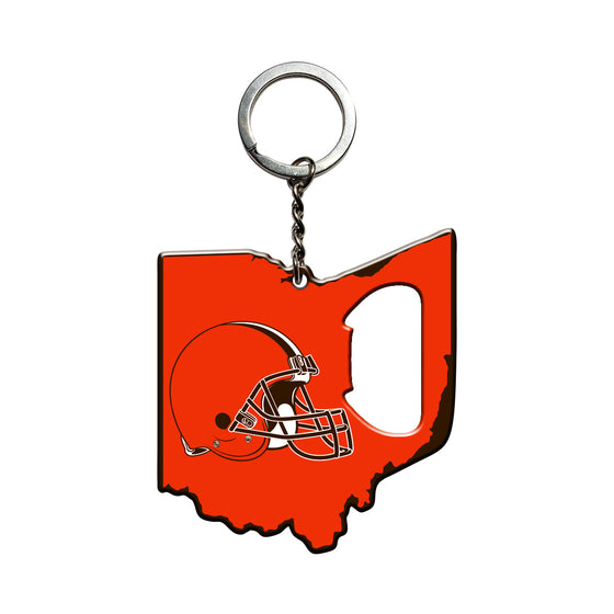 Cleveland Browns Keychain Bottle Opener