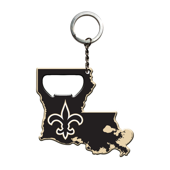 New Orleans Saints Keychain Bottle Opener