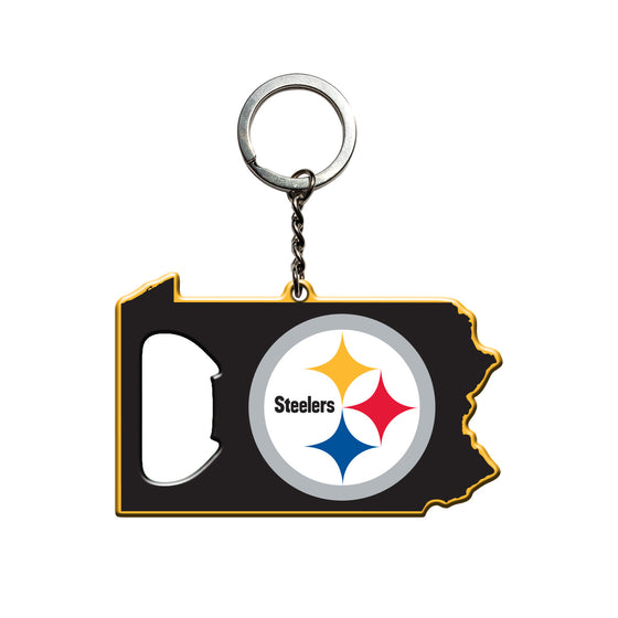 Pittsburgh Steelers Keychain Bottle Opener