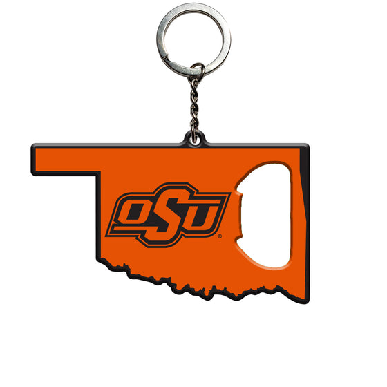 Oklahoma State Cowboys Keychain Bottle Opener