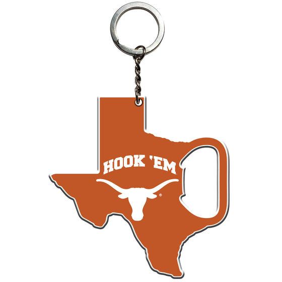 Texas Longhorns Keychain Bottle Opener