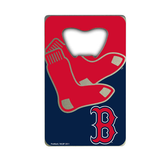 Boston Red Sox Credit Card Style Bottle Opener - 2â€_x009d_ x 3.25