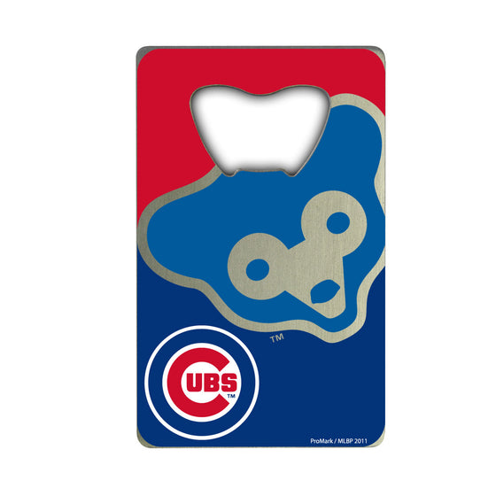 Chicago Cubs Credit Card Style Bottle Opener - 2â€_x009d_ x 3.25