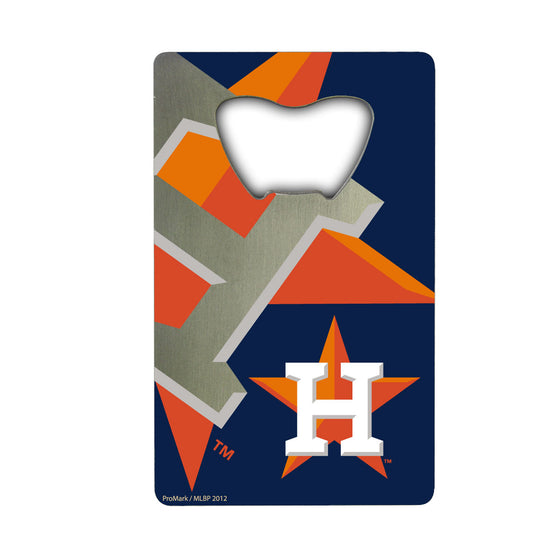 Houston Astros Credit Card Style Bottle Opener - 2â€_x009d_ x 3.25