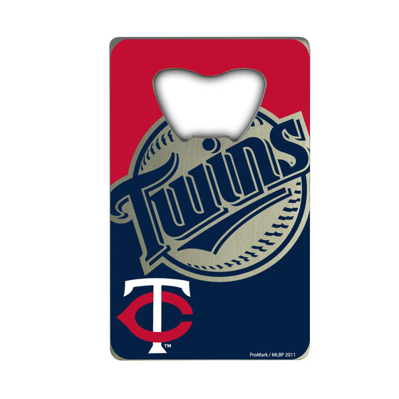 Minnesota Twins Credit Card Style Bottle Opener - 2â€_x009d_ x 3.25