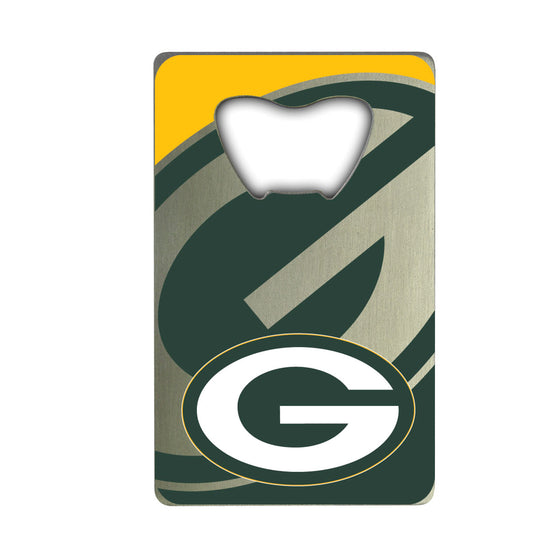 Green Bay Packers Credit Card Style Bottle Opener - 2â€_x009d_ x 3.25