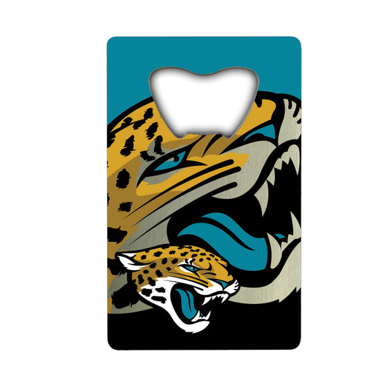 Jacksonville Jaguars Credit Card Style Bottle Opener - 2â€_x009d_ x 3.25