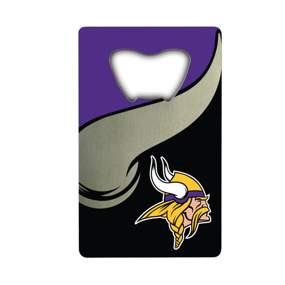 Minnesota Vikings Credit Card Style Bottle Opener - 2â€_x009d_ x 3.25