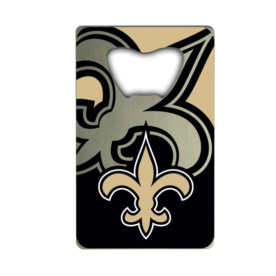 New Orleans Saints Credit Card Style Bottle Opener - 2â€_x009d_ x 3.25