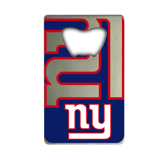 New York Giants Credit Card Style Bottle Opener - 2â€_x009d_ x 3.25