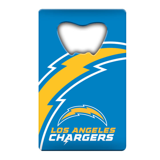 Los Angeles Chargers Chargers Credit Card Style Bottle Opener - 2â€_x009d_ x 3.25