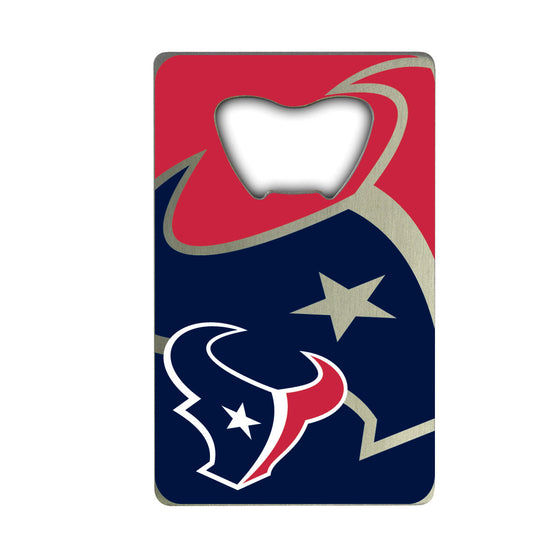 Houston Texans Credit Card Style Bottle Opener - 2â€_x009d_ x 3.25