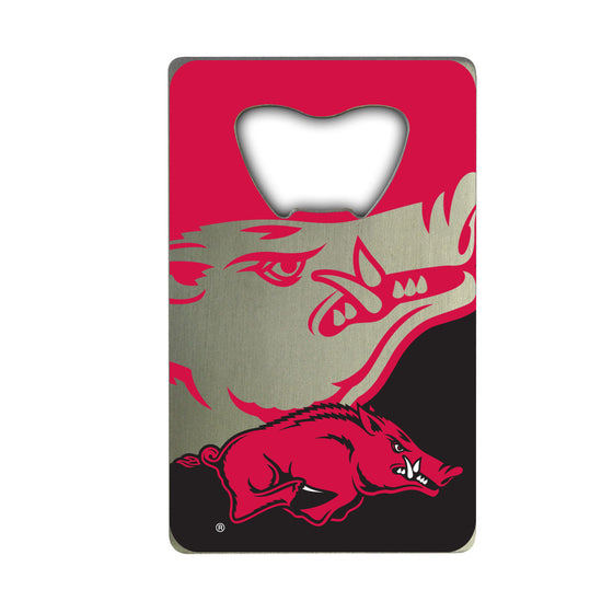 Arkansas Razorbacks Credit Card Style Bottle Opener - 2â€_x009d_ x 3.25