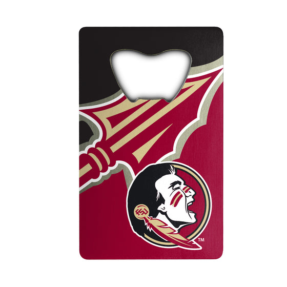 Florida State Seminoles Credit Card Style Bottle Opener - 2â€_x009d_ x 3.25