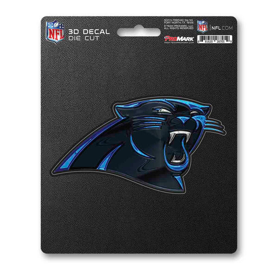 Carolina Panthers 3D Decal Sticker