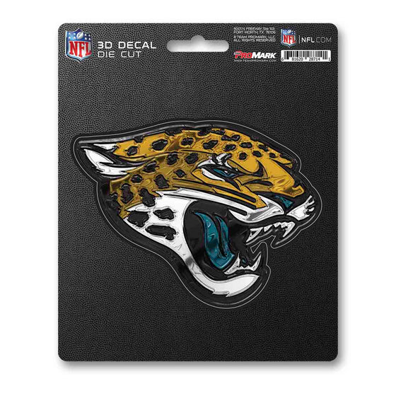 Jacksonville Jaguars 3D Decal Sticker