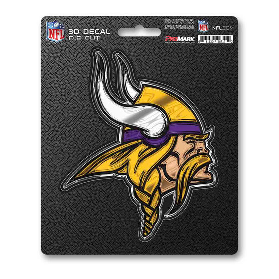 Minnesota Vikings 3D Decal Sticker