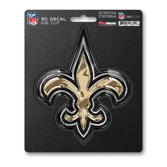 New Orleans Saints 3D Decal Sticker