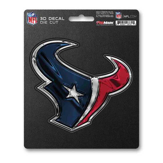 Houston Texans 3D Decal Sticker