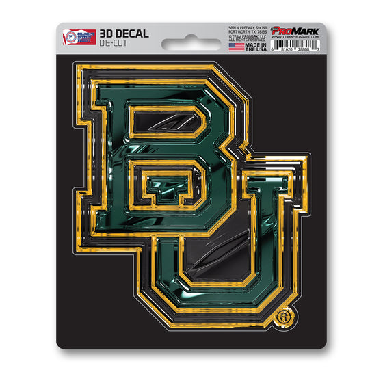 Baylor Bears 3D Decal Sticker