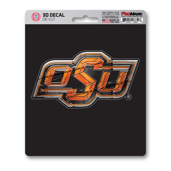 Oklahoma State Cowboys 3D Decal Sticker