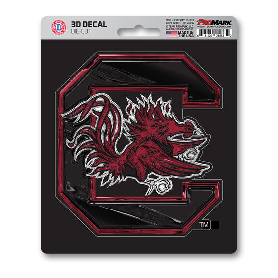 South Carolina Gamecocks 3D Decal Sticker