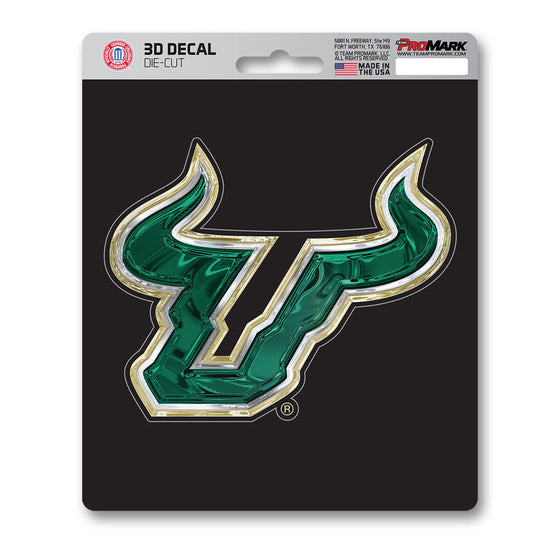 South Florida Bulls 3D Decal Sticker