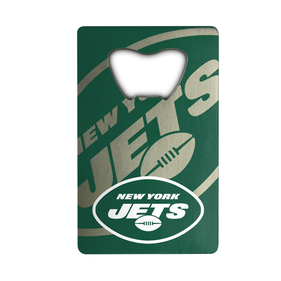 New York Jets Credit Card Style Bottle Opener - 2â€_x009d_ x 3.25