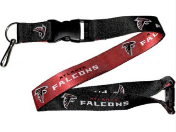 Atlanta Falcons Lanyard Reversible Black/Red