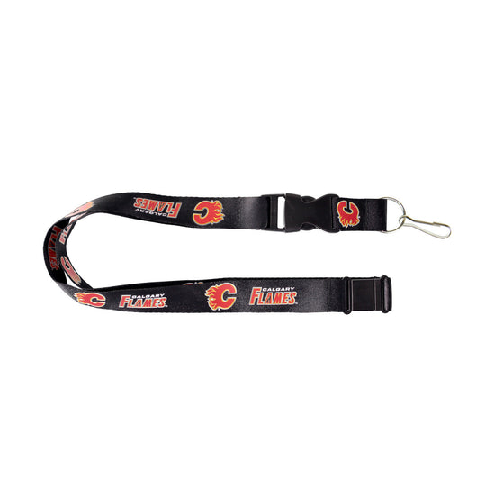 Calgary Flames Lanyard Black - Special Order