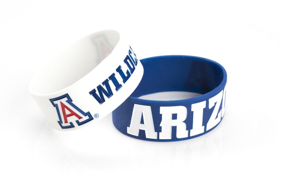 Arizona Wildcats Bracelets - 2 Pack Wide - Special Order