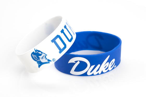 Duke Blue Devils Bracelets 2 Pack Wide