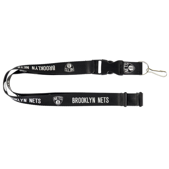 Brooklyn Nets Lanyard - Black - Special Order