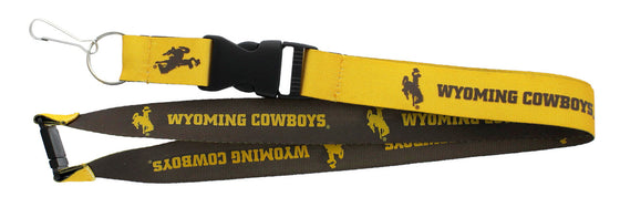 Wyoming Cowboys Lanyard Reversible - Special Order