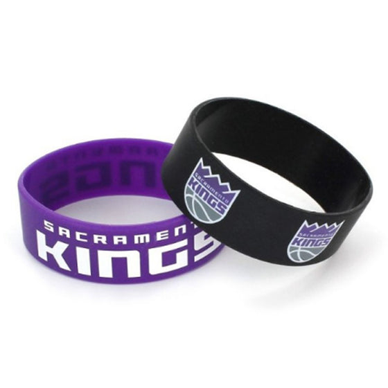 Sacramento Kings Bracelets - 2 Pack Wide (CDG)