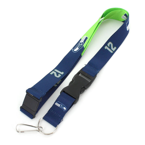 Seattle Seahawks Lanyard Breakaway Style Slogan Design