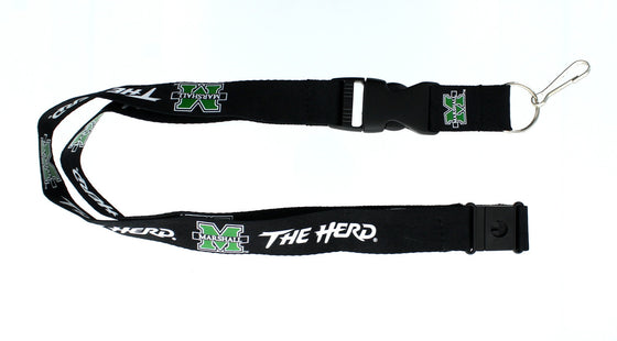 Marshall Thundering Herd Lanyard - Black - Special Order