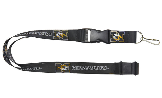 Missouri Tigers Lanyard Black