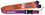 Clemson Tigers Lanyard Reversible