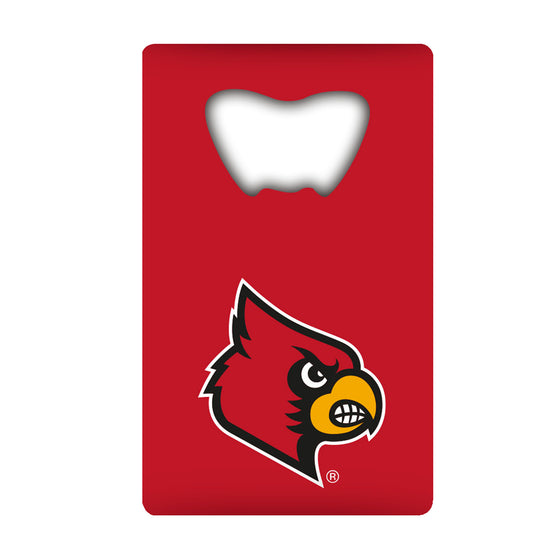 University of Louisville Credit Card Style Bottle Opener - 2â€_x009d_ x 3.25