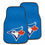 Toronto Blue Jays Front Carpet Car Mat Set - 2 Pieces