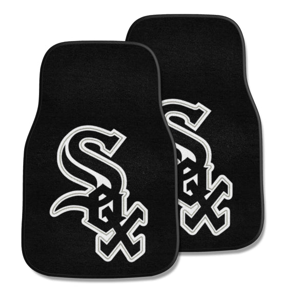 Chicago White Sox Front Carpet Car Mat Set - 2 Pieces