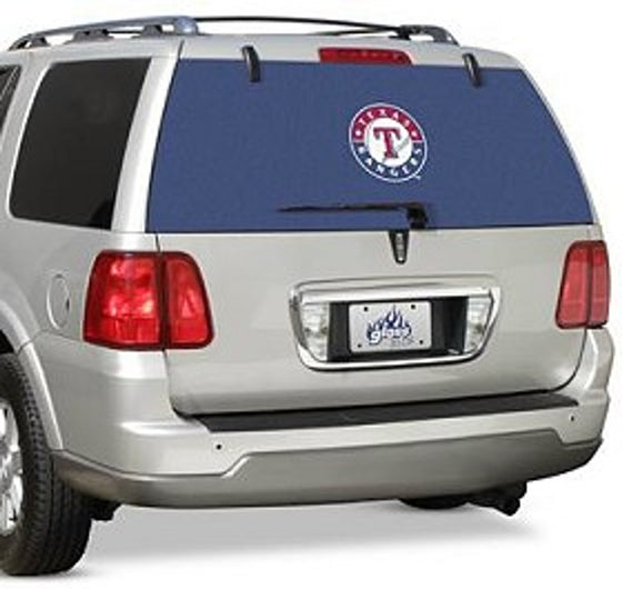 Texas Rangers Window Film Rear