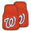 Washington Nationals Front Carpet Car Mat Set - 2 Pieces