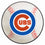 Chicago Cubs Baseball Rug - 27in. Diameter