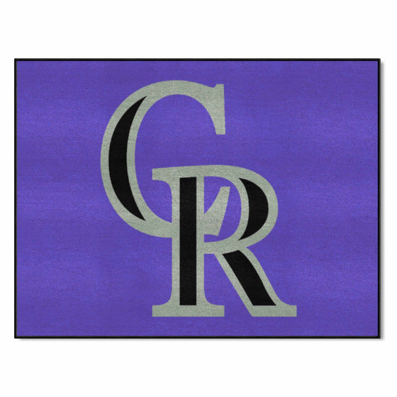 Colorado Rockies All-Star Rug - 34 in. x 42.5 in.