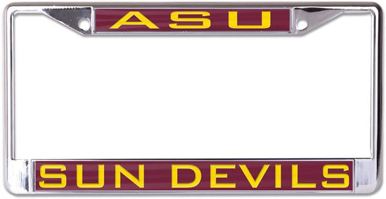 Arizona State Sun Devils License Plate Frame - Inlaid - Special Order