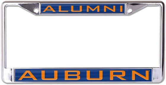 Auburn Tigers License Plate Frame - Inlaid - Alumni - Special Order