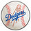 Los Angeles Dodgers Baseball Rug - 27in. Diameter